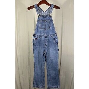 Vintage Tommy Girl Classic Denim Jean Overalls Sz Sm Iconic Y2K 2002
